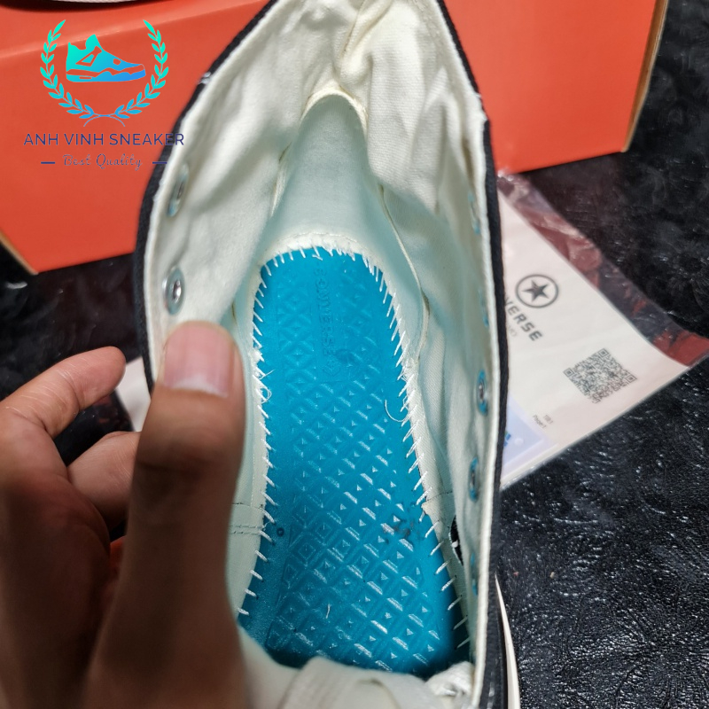 Giày converse 1970s đen cổ cao nam nữ sneaker thể thao