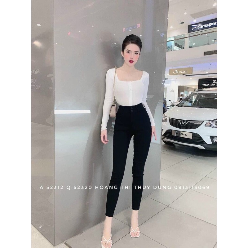 Quần Tregging Hộp Chữ H Cho Bạn Nữ