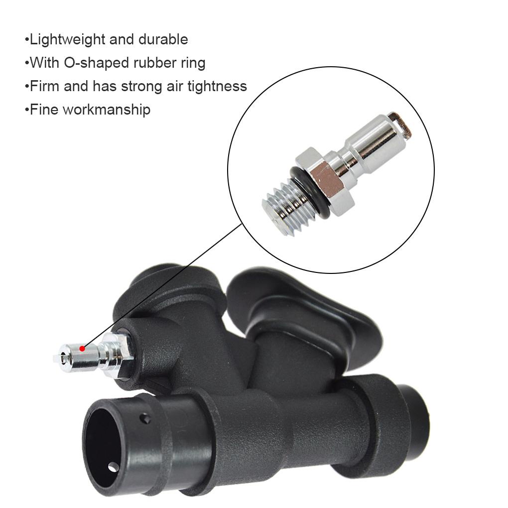 Van Xả Khí Hình Chữ O Bằng Đồng Thau Mạ Đồng Thau Gọn Nhẹ Chuyên Dụng Cho Thợ Lặn