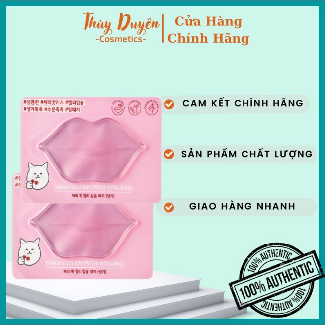 Mặt Nạ Dưỡng Môi Etude House Cherry Jelly Lips Patch