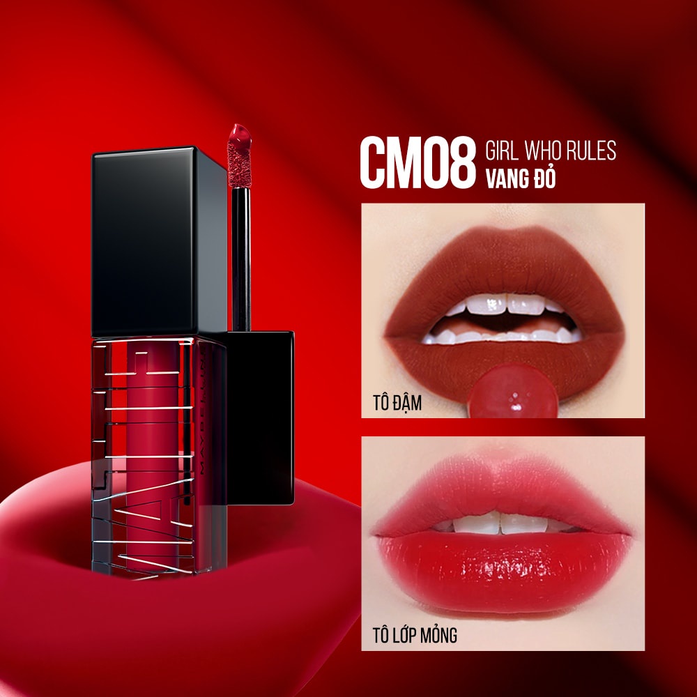 Son Kem Lì Maybelline New York Mịn Mượt Cushion Mattes 6.4ml