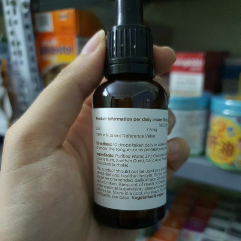 Kẽm nước Biocare Zinc