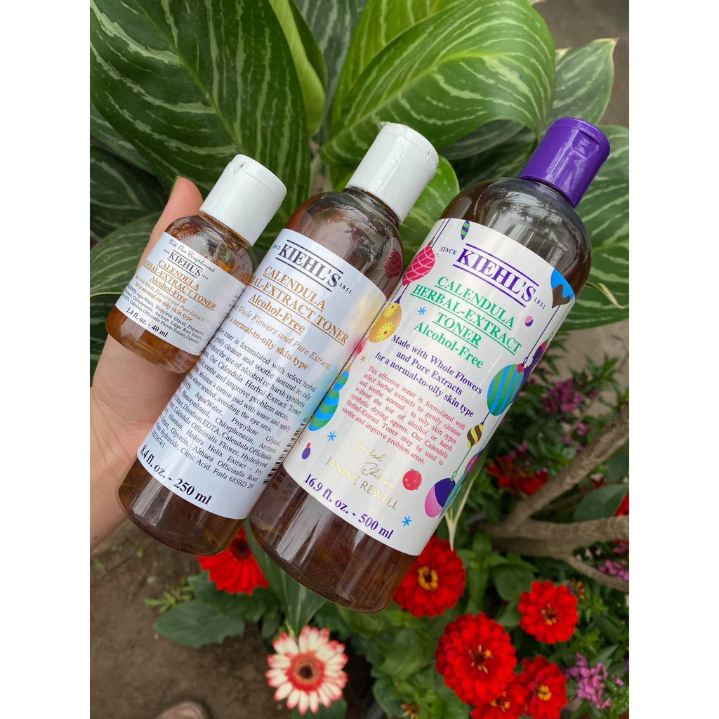 Toner hoa cúc Kiehl’s Calendula Herbal Extract Toner