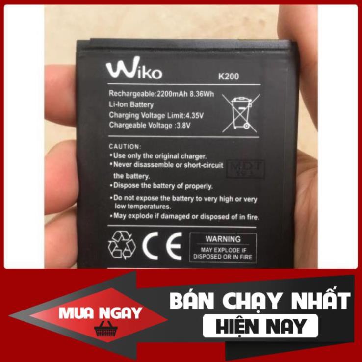 Free HOT Pin Wiko Sunny 3 Plus K200 K200AG _Dung Lượng 2200mAh