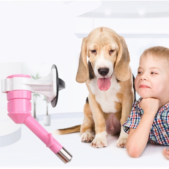 Vòi nước uống gắn chuồng tự động cho Chó Mèo