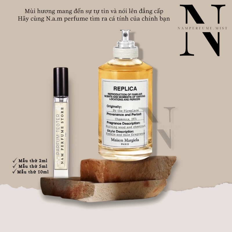 Nước hoa dùng thử Replica By the Fireplace Tester 5ml/10ml ⁻ᴹᵒᵒˢᵗᵒʳᵉ⁶⁹⁶⁹⁻freeship