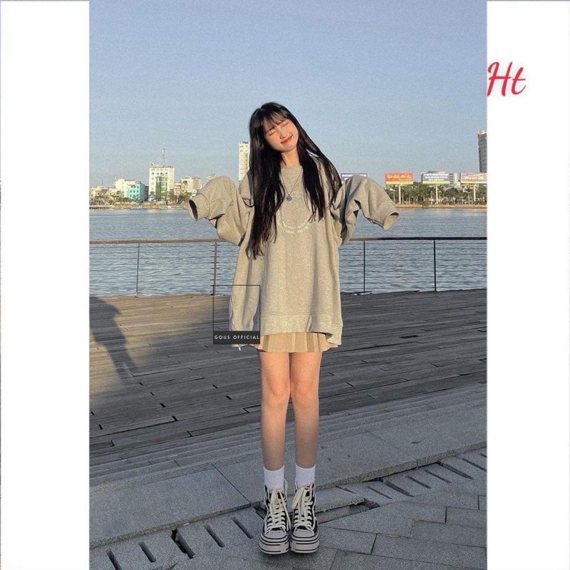 Áo bo tay vòng tròn đôi H2A