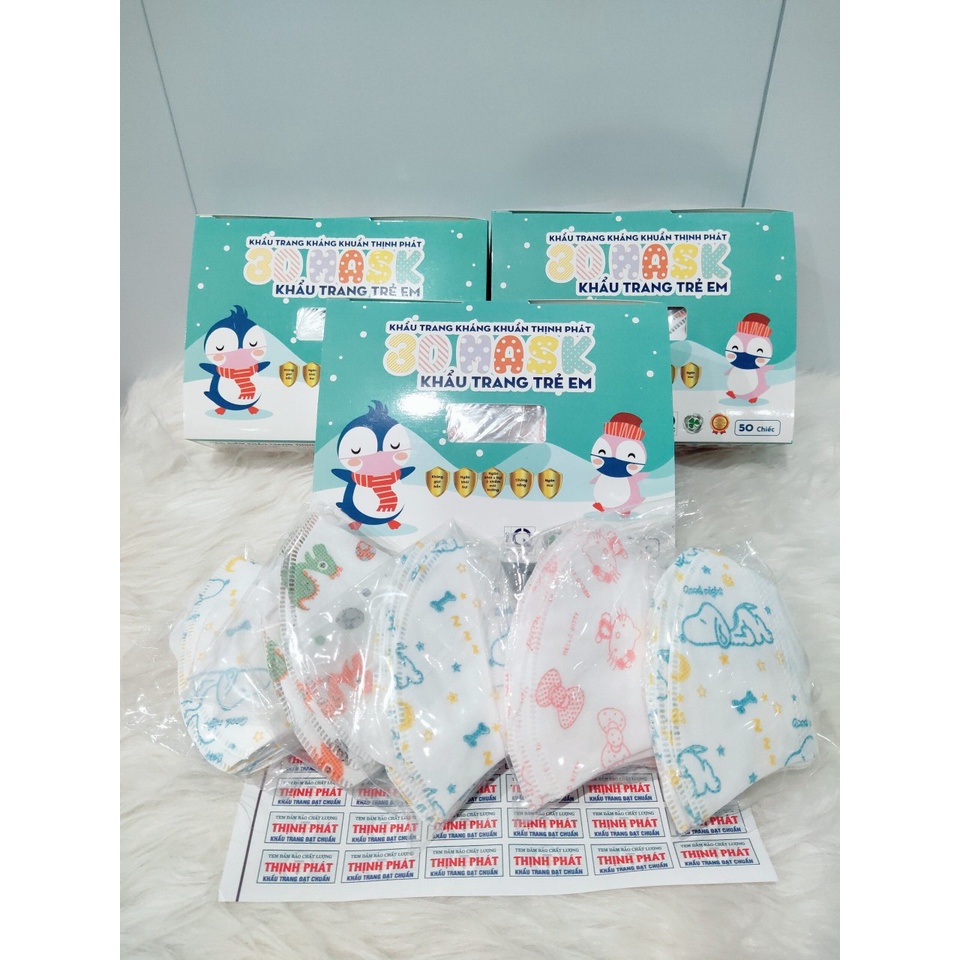Khẩu Trang 3D Mask Công Nghệ Nhật Bản Hộp 50 Chiếc | BigBuy360 - bigbuy360.vn