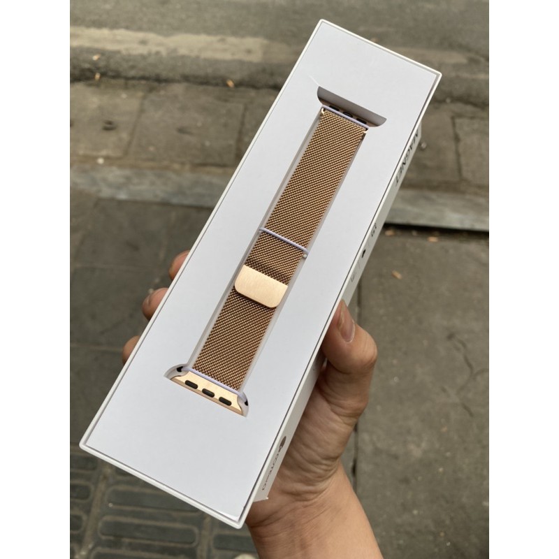 (Đã có Xanh) Dây thép Milanese Loop COTEetCI [CHỐNG Gỉ Sét] cho apple watch Hàng Chính Hãng