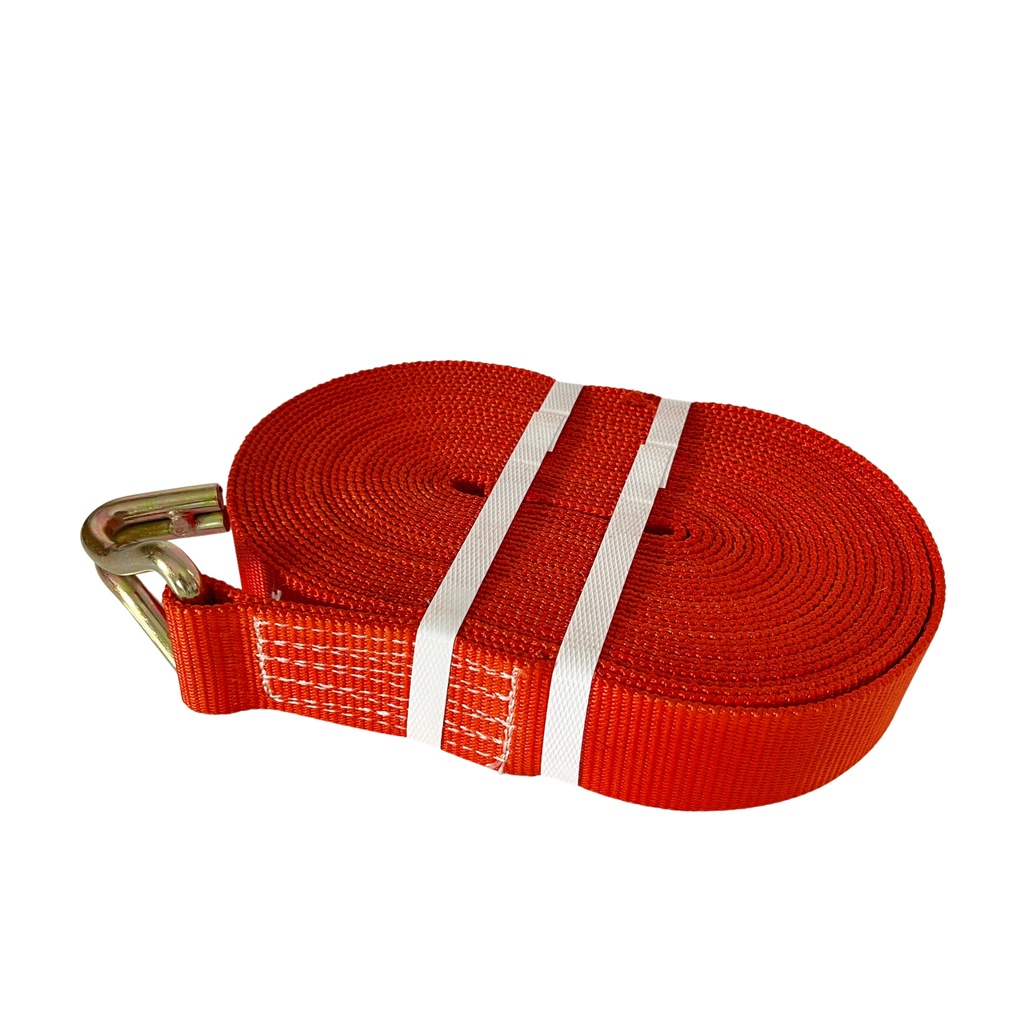 Dây tăng chằng hàng loại dày cam đỏ BẢN RỘNG 50MM 3 4 5 6 8 9 10 12 15 20 25 mét