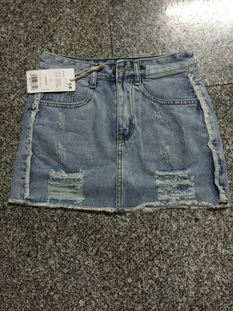 Quần giả váy jean rách | BigBuy360 - bigbuy360.vn