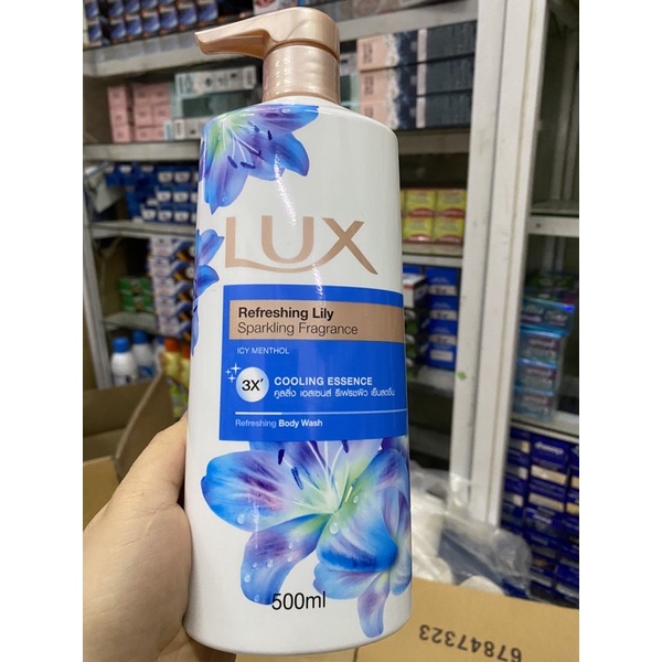 SỮA TẮM LUX THÁI LAN 500ml ( mầu xanh )