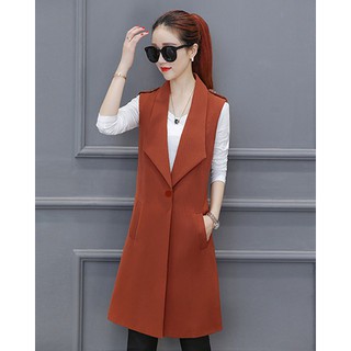 Áo Khoác Vest Form Dài