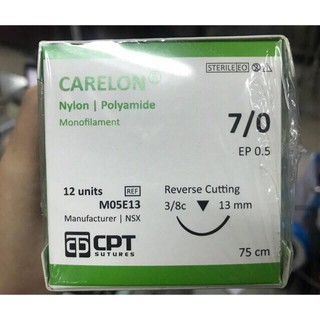 (HOẢ TỐC HCM) Chỉ phẫu thuật nylon 7/0 CPT