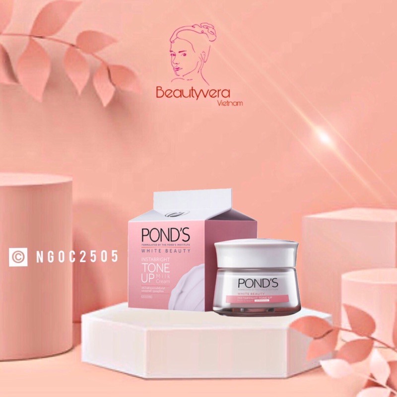 Kem sữa dưỡng trắng nâng tông Pond's White Beauty 50g