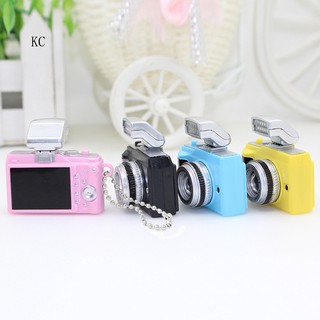 Móc khóa hình máy ảnh mini có đèn flash