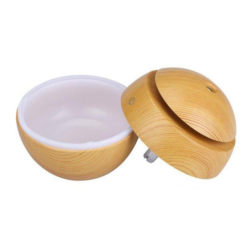 MÁY PHUN SƯƠNG TINH DẦU VÂN GỖ HÌNH TRÒN, HÌNH BÌNH HOA CAO CẤP