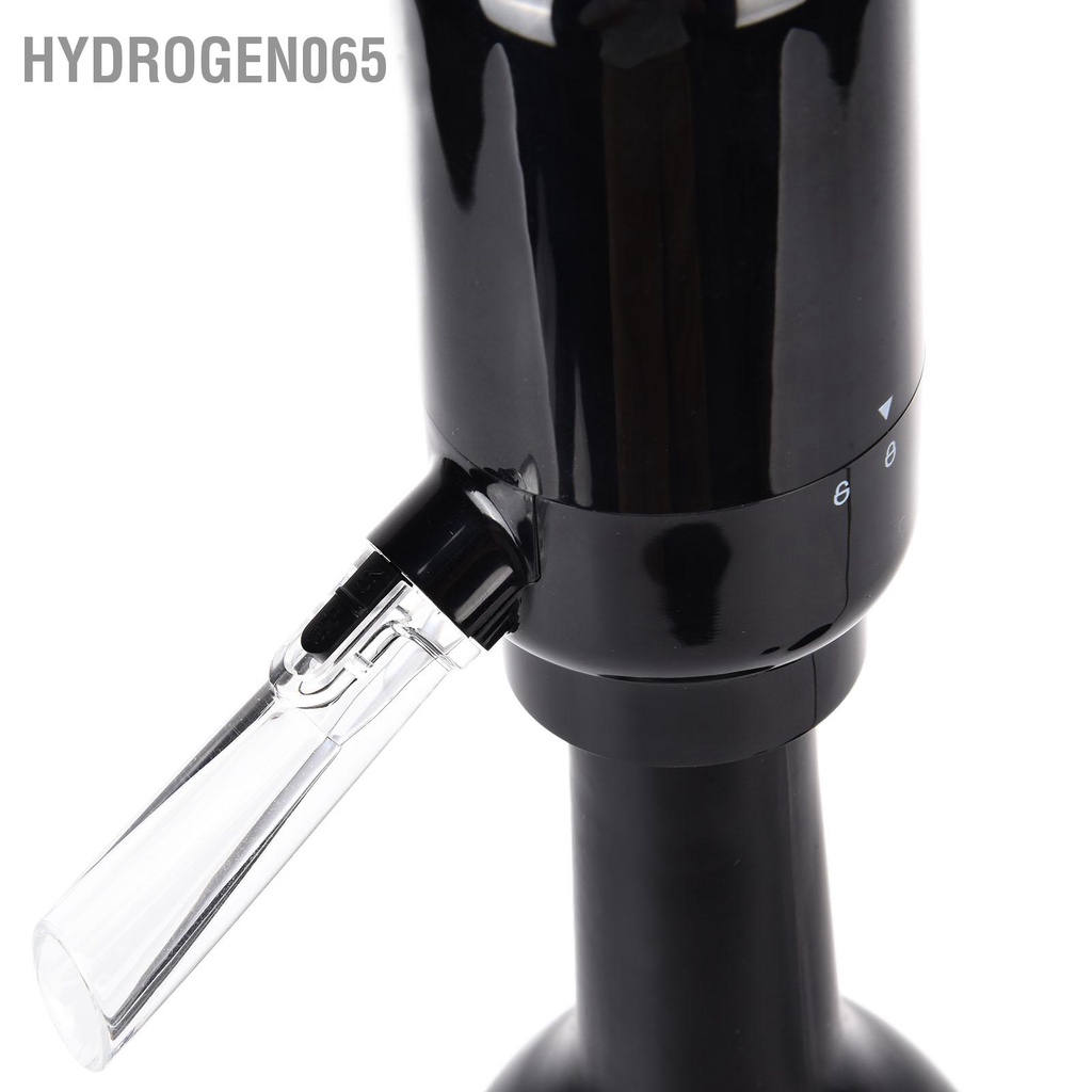 Máy làm lạnh rượu bằng điện rót di động tự thông minh Bình đựng đen có đế cho nhà hàng Hydrogen065