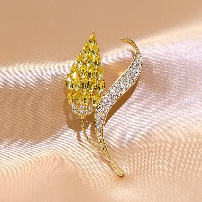 Ghim Cài Áo Đính Đá Pha Lê Thời Trang Dành Cho Nữ