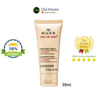 Set dưỡng da tay và môi Nuxe Reve De Miel