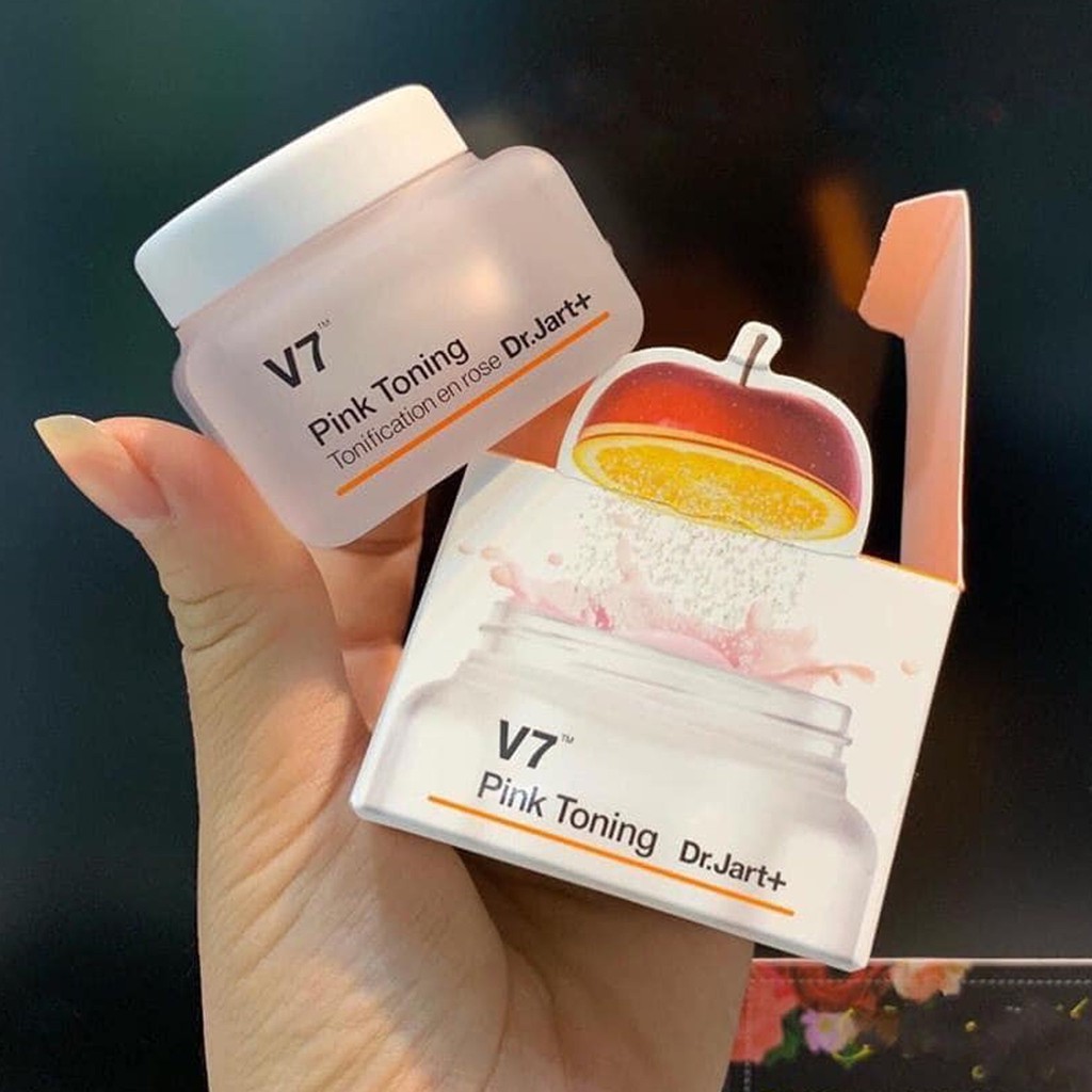 Kem V7 Dưỡng Trắng Và Tái Tạo Da V7 PINK TONING | BigBuy360 - bigbuy360.vn