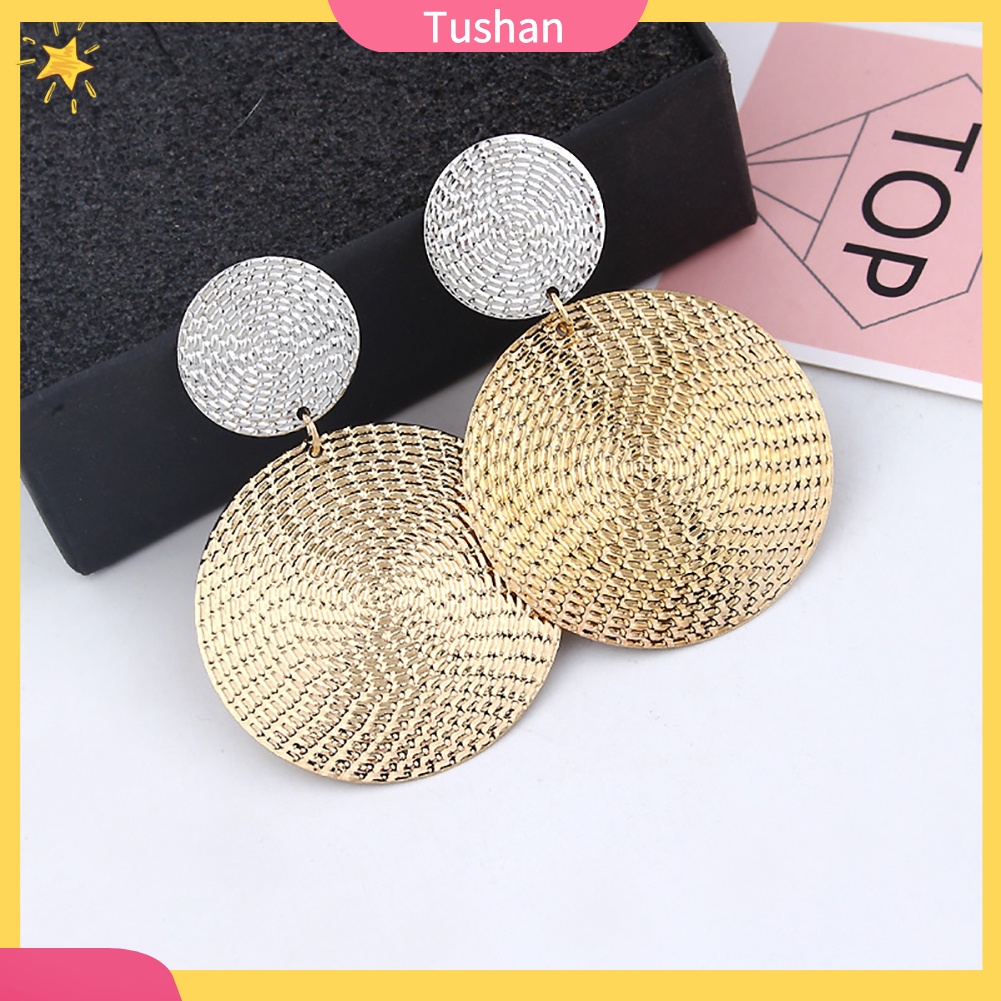 Khuyên Tai Nữ Hình Tròn Thiết Kế Độc Đáo