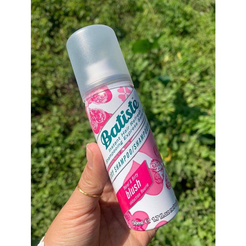 SIZE MINI - DẦU GỘI KHÔ BATISTE INSTANT HAIR REFRESH 50ML CHÍNH HÃNG - 12526