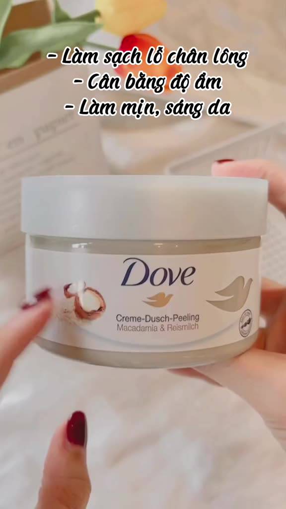 [BẢN ĐỨC - MỸ] Tẩy da chết Dove Exfoliating Body Polish Dưỡng da mịn màng tươi sáng - Shop Mecici | BigBuy360 - bigbuy360.vn