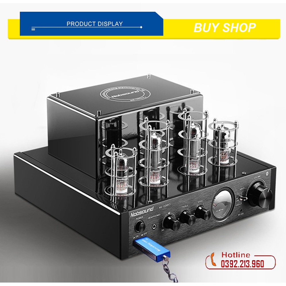 Amplifier Đèn Mini Bluetooth Nobsound MS-10DMKIII Cao Cấp