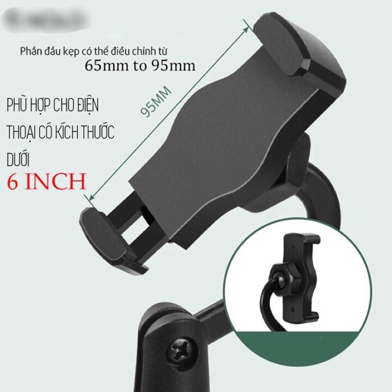 Giá Đỡ Chân Đế Điện Thoại Model P7 DC01 Có Điều Chỉnh Chiều Cao Được 25-32cm Chất Liệu Nhựa ABS Và Hợp Kim