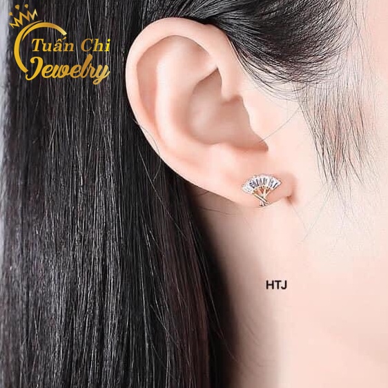 HÀNG SẴN Bông Tai Nữ, Khuyên Tai Bạc Kiểu Dáng Đẹp, Mẫu Mới Nhất
