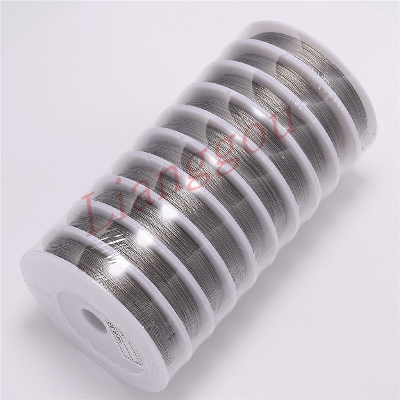 Cuộn Dây Thép 0.3 - 0.8Mm Dùng Làm Trang Sức Thủ Công P3S018 [6 - 30M]