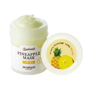 MẶT NẠ DƯỠNG ẨM CHIẾT XUẤT DỨA SKINFOOD – FRESHMADE PINEAPPLE MASK
