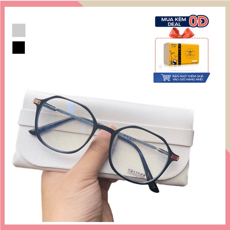 Gọng Kính Cận Nữ Shopvita Mắt Kính Gọng Trong Suốt Kính Chất Liệu Kim Loại Cao Cấp- VT12 | BigBuy360 - bigbuy360.vn