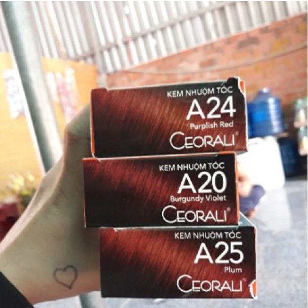 Thuốc nhuộm tóc gội nhuộm thời trang 36 màu Ceorali | BigBuy360 - bigbuy360.vn