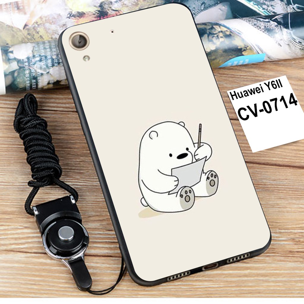 [SALE 30%] Ốp lưng Huawei Y6II in hình đáng yêu