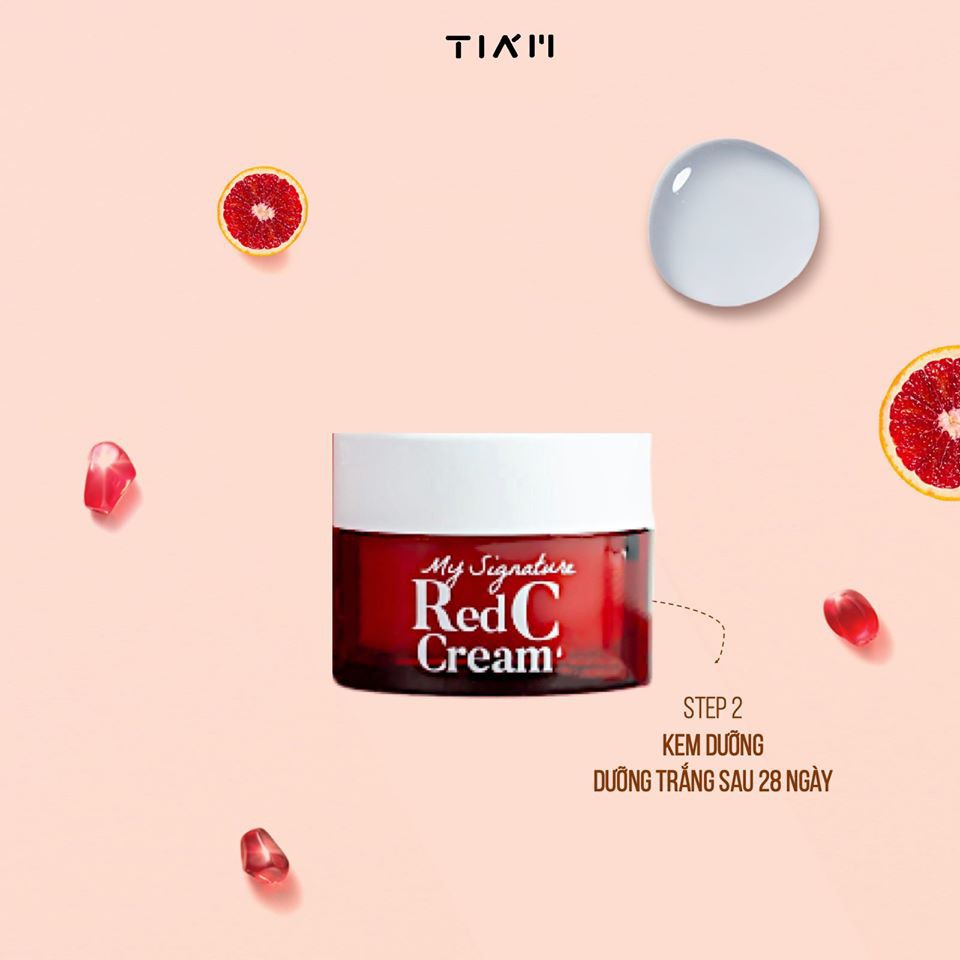 [Mã FMCGMALL - 8% đơn 250K] Mini Set dưỡng trắng da, làm mờ thâm TIAM My Signature Tia'm Red C (40ml+ 12ml + 15ml) | BigBuy360 - bigbuy360.vn