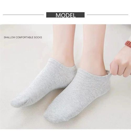 Set 20/10 Đôi Tất Cotton Cổ Thấp Thoáng Khí 14 Màu Sắc Lựa Chọn
