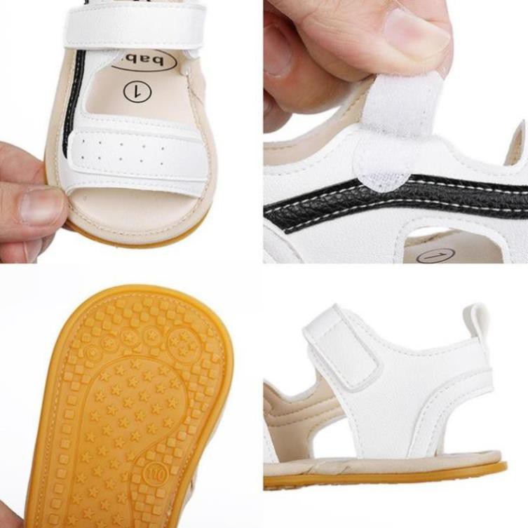 [Hàng Cao Cấp] Giày Sandal tập đi cho bé đế cao su chống trơn trượt cao cấp cực chất mềm mại cho bé G30