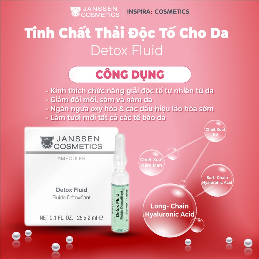 J03 - Tinh chất giải độc tố cho da - Janssen Cosmetics Detox Fluid