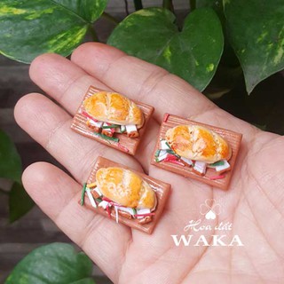 Mô hình Bánh Mì Mini Food 01
