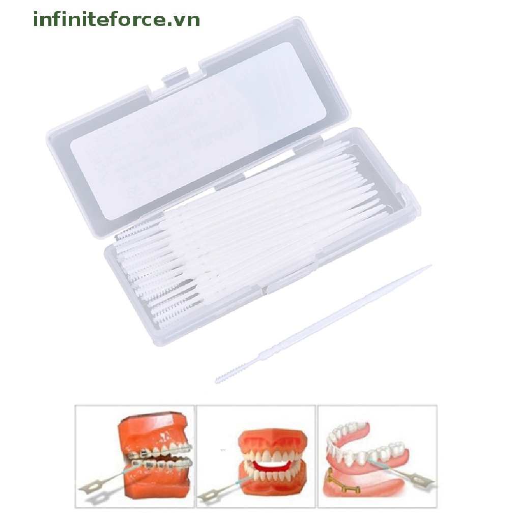 Hộp 40 Tăm Chỉ Nha Khoa Vệ Sinh Răng Sạch Sẽ