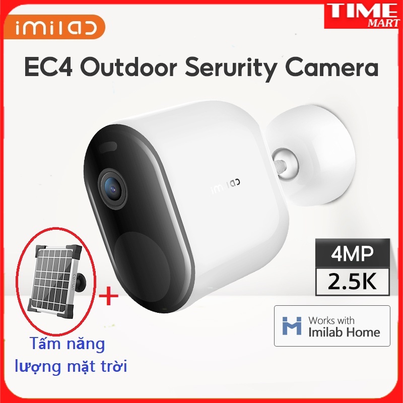 Camera ip xoay EC4 2.5K IMILAB, Lens F1.6, khả năng nhìn đêm có màu [TIME_MART siêu thị tiện ích gia đình]