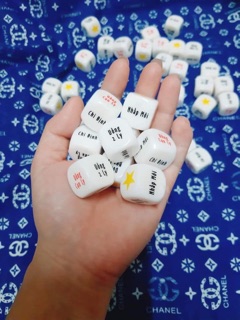 XÍ NGẦU ĂN NHẬU ( set 4 viên )