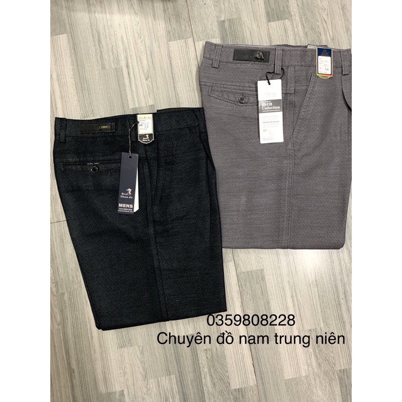 Quần Kaki Nam Trung Niên cao cấp có size cho người 100kg | BigBuy360 - bigbuy360.vn