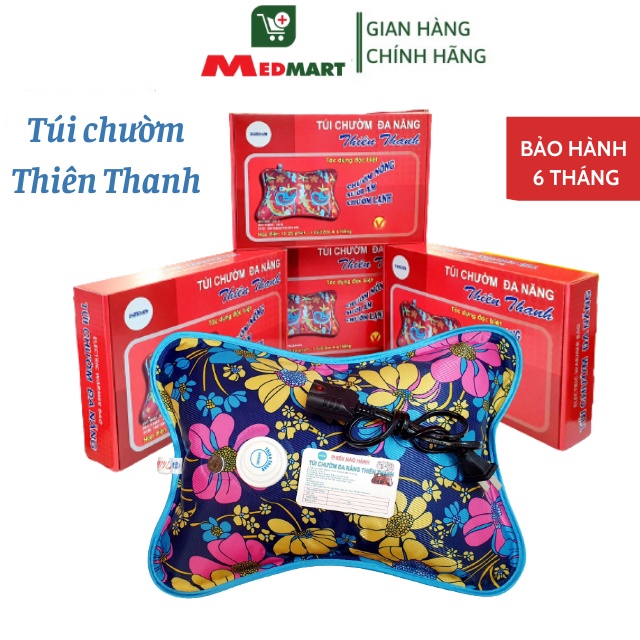 Túi Sưởi Đa Năng Thiên Thanh [BH 6 Tháng] Cắm Điện, Chườm Ấm, Giữ Nhiệt, Giảm Đau, Chườm Lạnh - Medmart