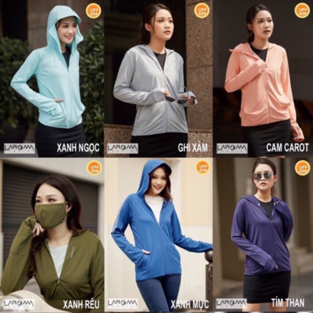 Áo chống nắng siêu bền, đẹp Laroma