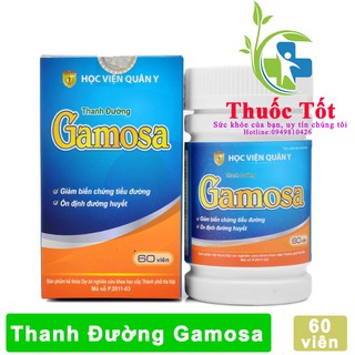 [Chính Hãng] Thanh Đường Gamosa /Sản Phẩm Thảo Dược Cho Người Bệnh Tiểu Đường