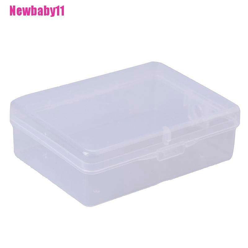 Hộp Nhựa Trong Suốt Hình Vuông Kích Thước 11 * 9cm * 6.5cm * 3cm