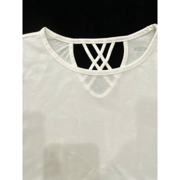 Áo thun cotton màu trắng GAP  - Thanh lý vnxk